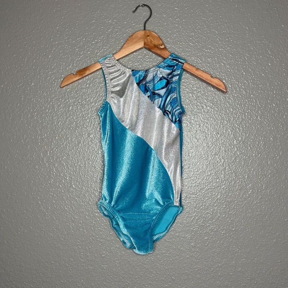 Garland activewear leotard child large 8 10